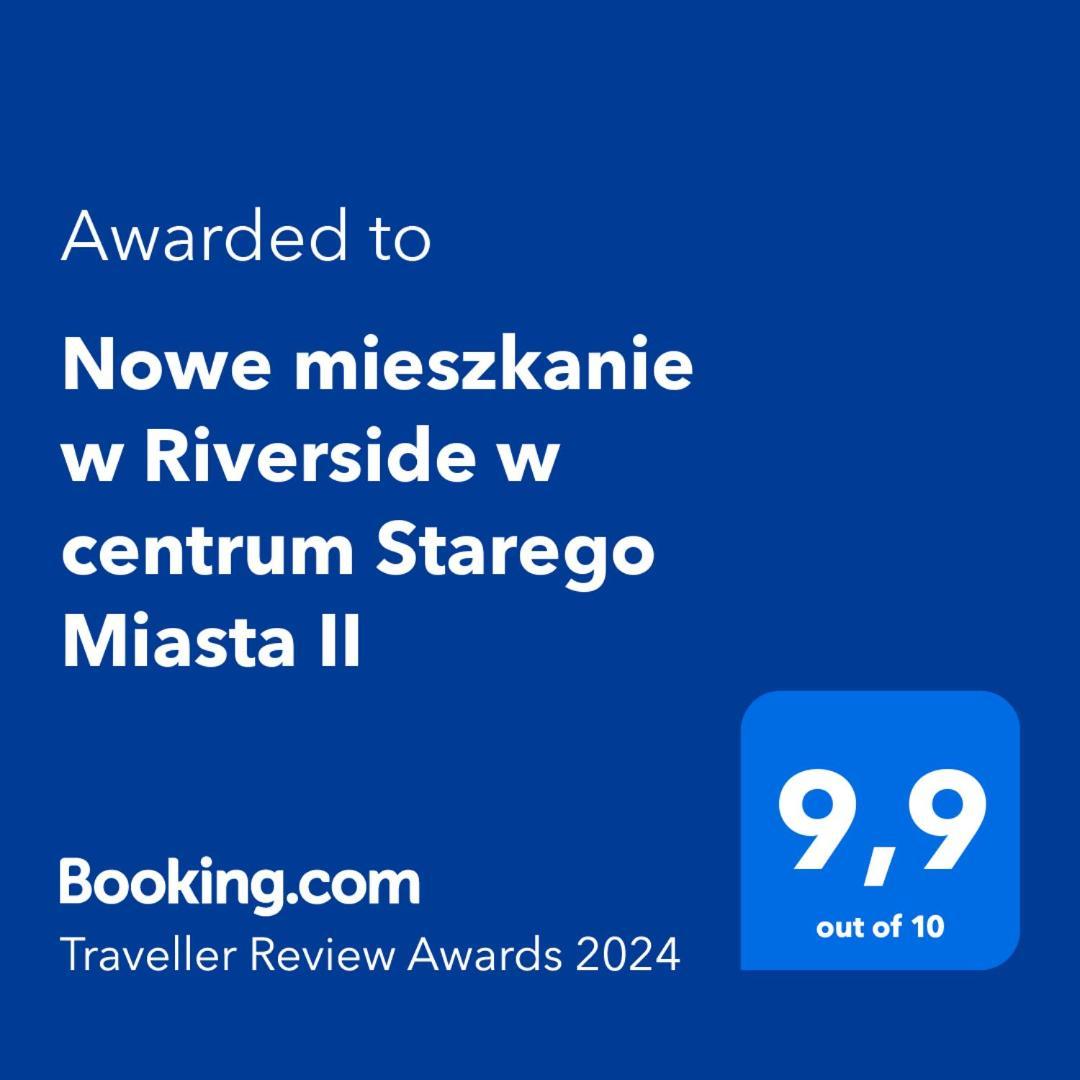 Nowe Mieszkanie W Riverside W Centrum Starego Miasta II Z Parkingiem กดัญสก์ ภายนอก รูปภาพ